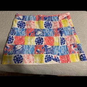 LILLY PULITZER skirt with built in shorts